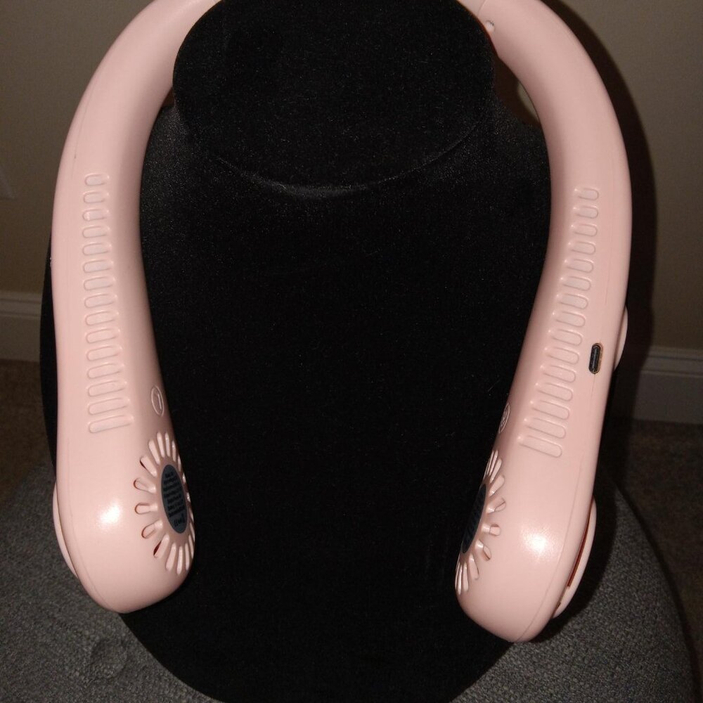 “5-Speed Pink Breeze Fan – Quiet, Powerful, and Chic”